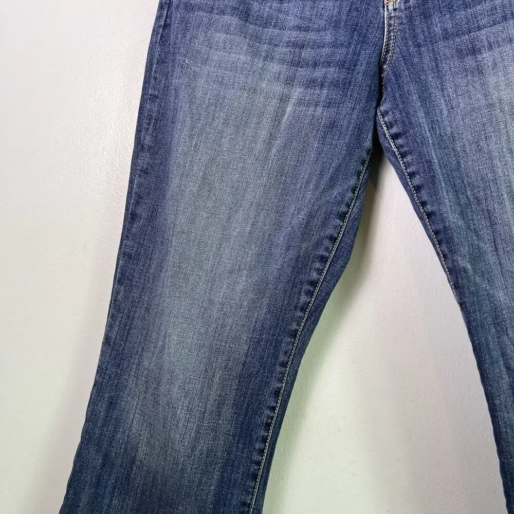 Lucky Brand Women's Sweet Low Bootcut Jeans Plus Sz 16/33 Denim Blue Med Wash